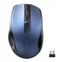 UGREEN MU006 Kabellose leise Klick-Maus, 2,4 GHz, 2400 DPI, Blau