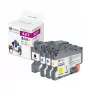 G&G Kompatibles Tintenpatronen-Set für Brother LC-427 - Schwarz, Cyan, Magenta, Gelb (GP-B427BKCMY-4P)
