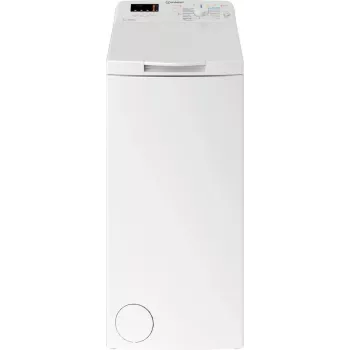 Indesit BTWS50400PLN Toplader-Waschmaschine, 5 kg, 1000 U/min, Weiß, Energieeffizienzklasse E