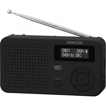 Sencor SRD 7210B DAB+ Radio FM/BT/USB - Schwarz