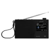 SENCOR SRD 7790B DAB+ Radio mit FM, Bluetooth, USB, 2,4 Zoll LCD, Akku