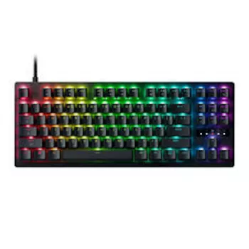 Razer Huntsman V3 Tenkeyless 8KHz Gaming-Tastatur - Deutsches Layout (QWERTZ), Razer Analog Optical Switches Gen-2, Chroma RGB, Schwarz
