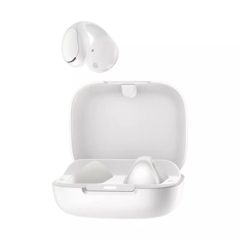 Anker Innovations Soundcore C30i True Wireless Open-Ear Clip-On Kopfhörer mit Bluetooth 5.3, 10mm Treibern, IPX4, 30 Stunden Akku, KI-Rauschunterdrückung, Multipoint - Schwarz