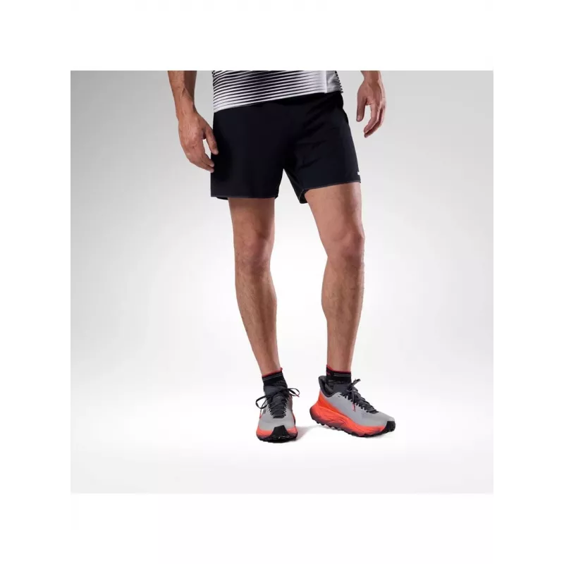 Rossignol Herren Sapa 2-in-1 Laufshorts 7 Zoll Schwarz 2XL