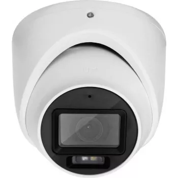 ABUS Security-Center TVCC55512 4MP Außen-IP-Kugelkamera mit PoE, 2,8-mm-Objektiv, 100° Weitwinkel, 30 m IR, IP67, H.265, MicroSD-Steckplatz