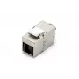 DIGITUS DN-93615-D CAT 6A Keystone-Modul, geschirmt, werkzeuglos, 10GBase-T, 500 MHz, Zinkdruckguss, vergoldete Kontakte, T568A/B, PoE++-bereit