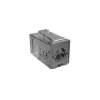 DIGITUS Keystone-Modul Cat. 6A, geschirmt, werkzeuglos, RJ45, silber