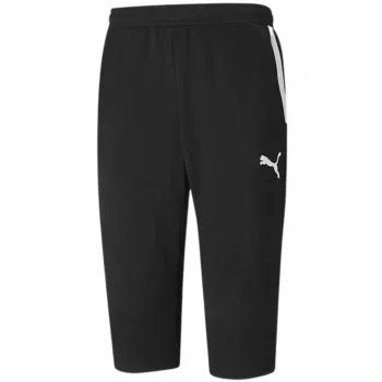 PUMA teamLIGA Herren 3/4 Trainingshose Schwarz Größe S
