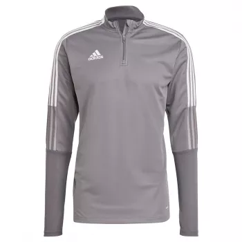 adidas Tiro 21 Trainingsjacke Grey Four/Schwarz 2XL GH7301