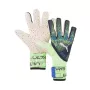 PUMA Ultra Ultimate 1 NC Torwarthandschuhe Green Flash White Blue Glimmer 9.5