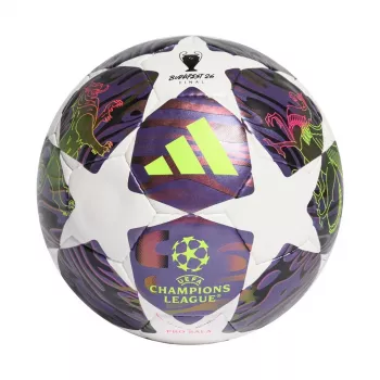 adidas UCL 25/26 Final Pro Sala Futsal Ball Lila/Weiß