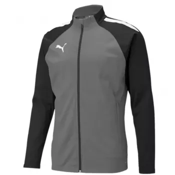 Puma teamLIGA Training Herren Trainings-Top mit Viertelreißverschluss Puma Black-Asphalt Größe L