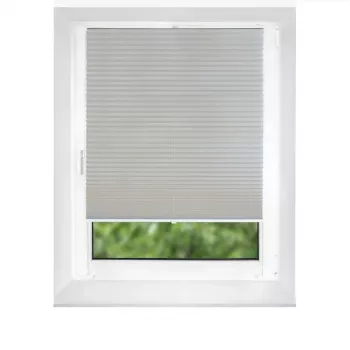 Pearl 70x210 Taupe Plissee mit Wärmebeschichtung