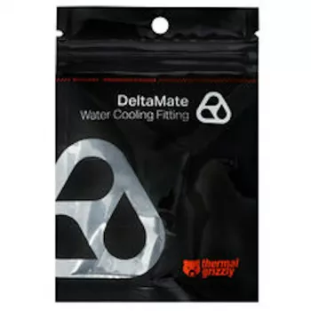 Thermal Grizzly DeltaMate Quick Disconnect Female - M, Gloss Nickel