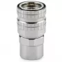 Thermal Grizzly DeltaMate Quick Disconnect Female - Glanznickel