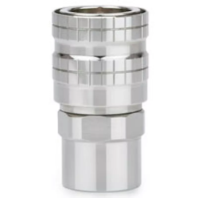 Thermal Grizzly DeltaMate Quick Disconnect Female - Glanznickel