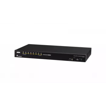 ATEN 8-Port USB 2.0 4K HDMI KVM Switch mit USB 3.1 Hub, Audio, Rackmontage