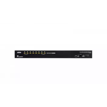 ATEN 8-Port USB 2.0 4K HDMI KVM Switch mit USB 3.1 Hub, Audio, Rackmontage