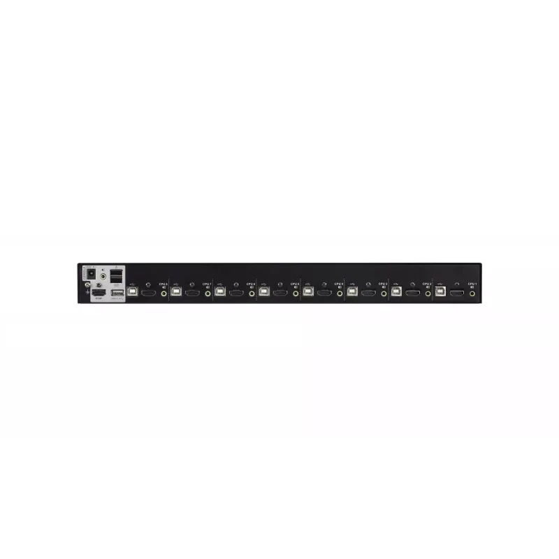 ATEN 8-Port USB 2.0 4K HDMI KVM Switch mit USB 3.1 Hub, Audio, Rackmontage