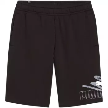 Puma ESS+ Logo Lab Graphic Shorts 10 inch Schwarz 678989 01 S