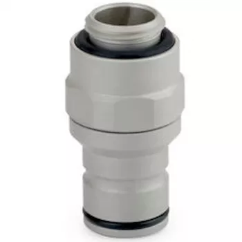 Thermal Grizzly DeltaMate Schnellverschluss Stecker - M, Matt Nickel