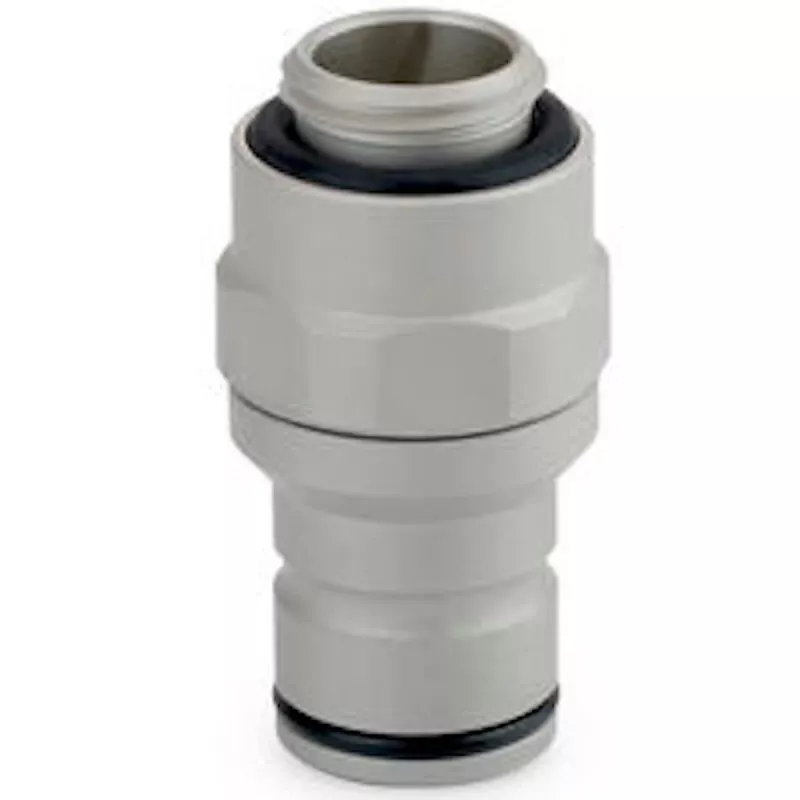 Thermal Grizzly DeltaMate Schnellverschluss Stecker - M, Matt Nickel