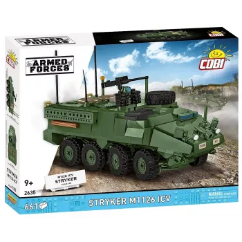 COBI Stryker M1126 ICV (1:35 Maßstab) – Detaillierter Militärfahrzeug-Modellbausatz