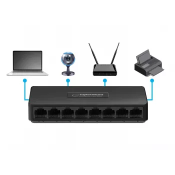 Esperanza 5-Port Gigabit Switch 10/100/1000 NOVA