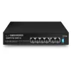 ESPERANZA 6-Port PoE+ Gigabit Switch 65W GOLIATH (4 PoE+ Ports, 2 Uplinks, 12 Gbps, lüfterloses Metall)