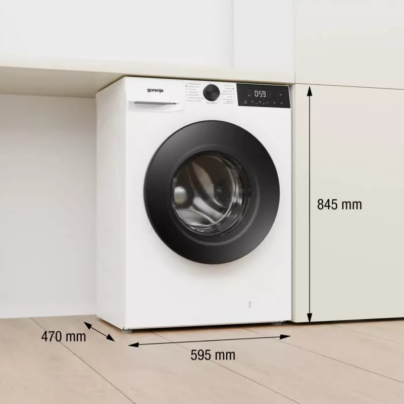 Gorenje WDG2PS954A1D2/PL Waschmaschine mit Trockner, 9 kg Waschen / 6 kg Trocknen, 1400 U/min, Energieeffizienzklasse A, Weiß