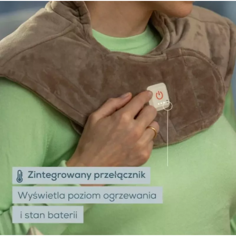 Beurer HK 165 Huggy Wärmekissen Smokey Taupe