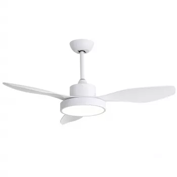 Extralink Aero Breeze 47 Smart WiFi Deckenventilator, Weiß, App-Steuerung, 119 cm
