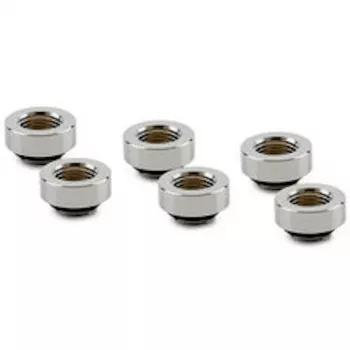 Thermal Grizzly DeltaMate Verlängerungsfitting - MF7, Glanznickel, 6er-Pack