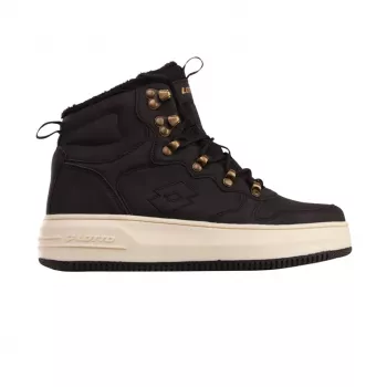 Lotto Damen Jalana Plateausneaker mit Kunstfellfutter, Weiß/Beige, EU 39