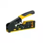 LOGILINK WZ0060 Crimpzange Modular CAT5/6/6A/7 mit Pass-Through RJ45