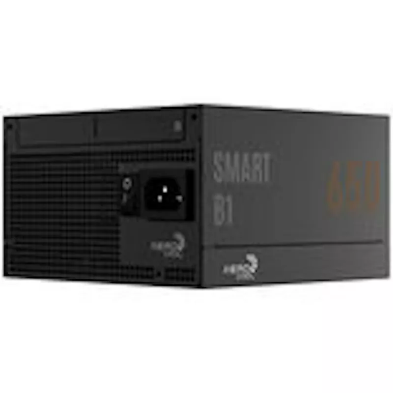 AeroCool Smart B1 80 PLUS Bronze Netzteil, PCIe 5.1, ATX 3.1 - 650 Watt, Schwarz