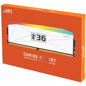 V-Color Manta XFinity+ aRGB DDR5-8000 RAM, CL40, EXPO - 32 GB Dual-Kit, Weiß