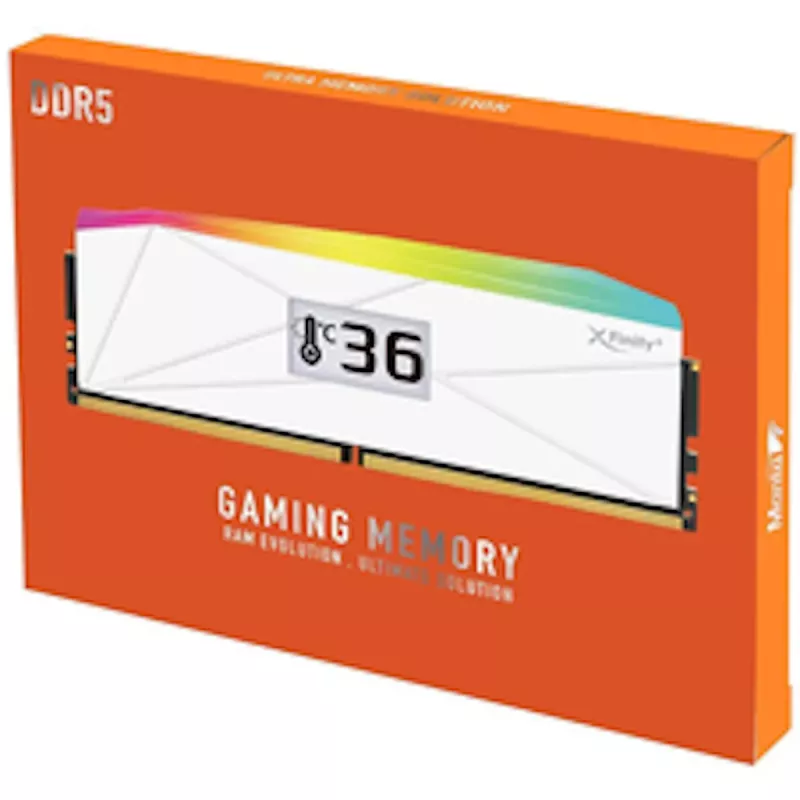 V-Color Manta XFinity+ aRGB DDR5-8000 RAM, CL40, EXPO - 32 GB Dual-Kit, Weiß