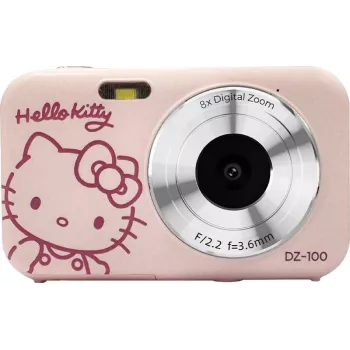 Yashica YAS-DZ10HKP-PN 10,1 MP Digitalkamera, 3-fach optischer Zoom, 6,9 cm (2,7 Zoll) LCD, Pink