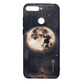 Evelatus Samsung Galaxy A7 (2018) Hybrid-Glas-Hülle - Catching Dream