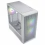 Fortron M330 Weißer Micro-ATX-Tower, gehärtetes Glas, 1x120mm Lüfter