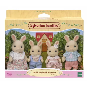 EPOCH Sylvanian Families Milk Rabbit Family Figuren-Set