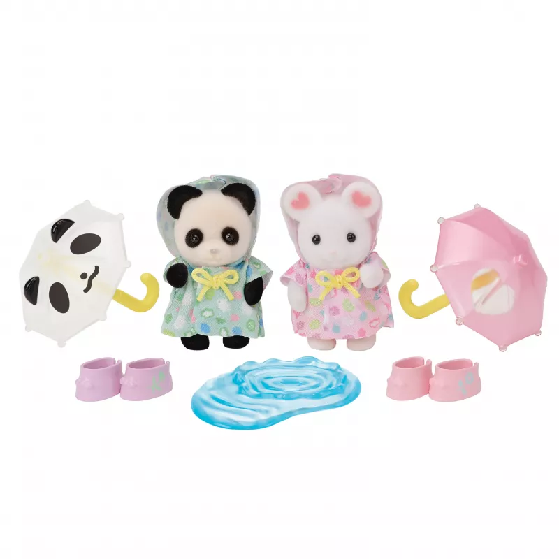 Sylvanian Families Nursery Friends Regenwetter-Set