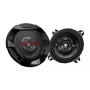 JVC CS-DR422 4-Zoll 2-Wege Koaxial-Lautsprecher für Autos mit Carbon-Mica-Membranen und Hybrid-Sicken (Paar)