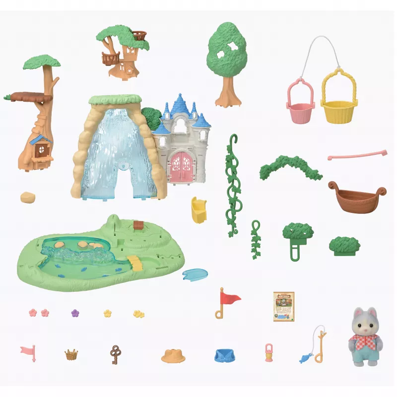Sylvanian Families Abenteuerspielplatz Wasserfall