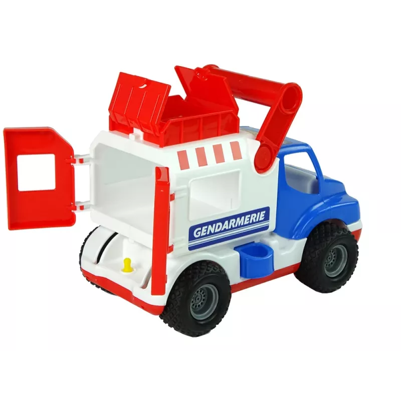 WADER POLESIE Gendarmerie ConsTruck 9924 Spielzeug-LKW