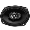 JVC CS-DR6932 6x9 Zoll 3-Wege Koaxial-Lautsprecher für Autos, 500W Peak, 70W RMS, Carbon-Mica-Tieftöner, PEI-Hochtöner, 4 Ohm