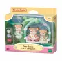 Sylvanian Families Rehkitz Babys mit Blumen-Schaukel Spielset
