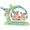 Sylvanian Families Rehkitz Babys mit Blumen-Schaukel Spielset