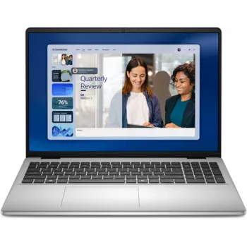 Dell 16 DC16256 Laptop 16 Zoll FHD+ AMD Ryzen 7 350 32GB RAM 1TB SSD AMD Radeon Graphics Windows 11 Pro Platin Silber